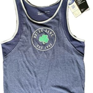 Under Armour Navy and Gray Tank Top